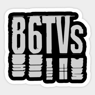 86TVS Sticker